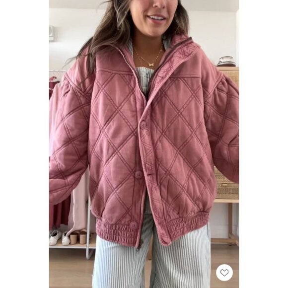 Free People Juno Jacket in Nostalgia Rose - Picture 3 of 7